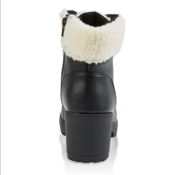 New Glam Polar Leather Vegan Bootie - Picture 3 of 5